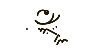 Göz Kozmetolojisi Enjeksiyon Simgesi Canlandırması