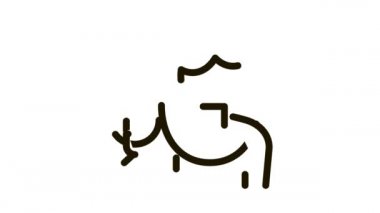 Mikrofon Simgesi Canlandırması Olan Kadın