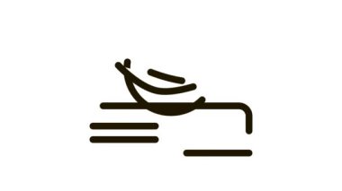 Yatak Doğa Yaprak Simgesi Canlandırması