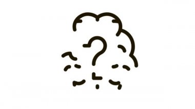 Beyin ve Soru İşareti Simgesi Canlandırması