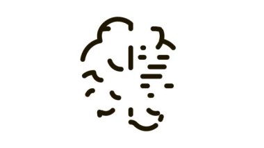 Beyin Akıl Sağlığı Simgesi Canlandırması