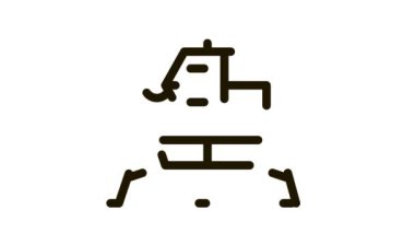 İnsanlı Uzay Aracı Simgesi Canlandırması