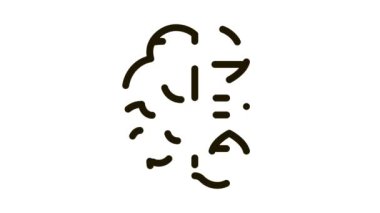 Beyin Molekül Simgesi Canlandırması