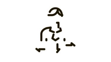 İnsan Adam Okları Simge Canlandırması