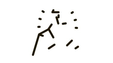 Dağ Simgesi Canlandırmasında Bayrak