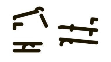 Kırık Araba Simgesi Canlandırması Çekiliyor