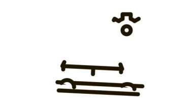 Kırık Araba Vites Simgesi Canlandırması