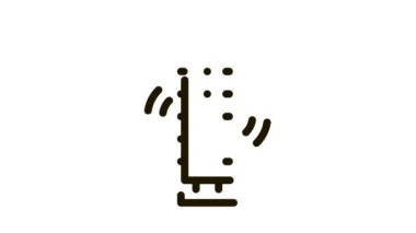Vibro Dildo Toy Icon Animation