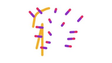 Vücut Simgesi Canlandırması boyunca akupunktur