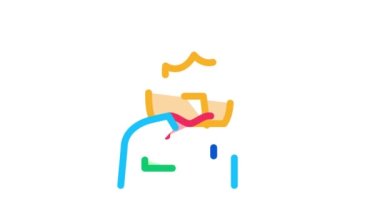 Kadın Doktor Simge Canlandırması