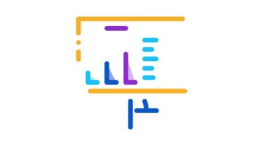 optimizasyon çalışması diyagram şeması simge canlandırması