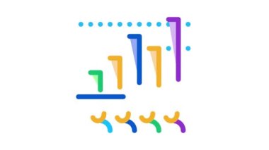 turist çubuğu grafik simgesi canlandırması