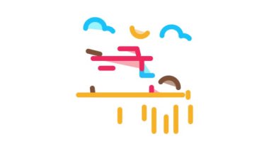 Buğday alanında traktör Simge CanlandırmasıComment