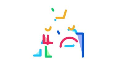 Vestiyerde bavullu bir adam ücretsiz simge canlandırması