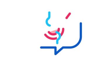 mesaj düşünülmüş kireçlenme simgesi canlandırması