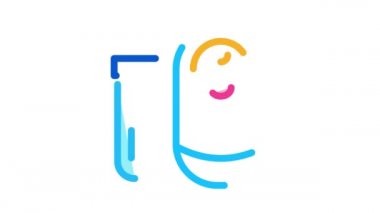 test tüpü ve bebek simgesi canlandırması