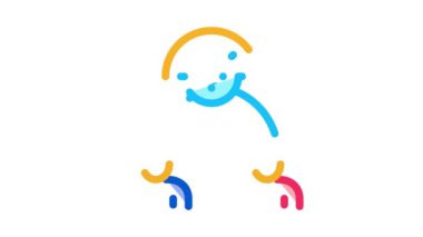 Virüslerin başka bir kişiye aktarımı Simge Canlandırması