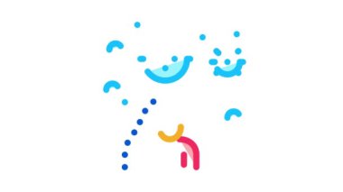 Zararlı virüslere karşı insan dokunulmazlığı Simge Canlandırması