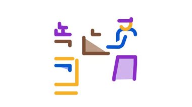 Kilerde depolanan adam Simge Canlandırması