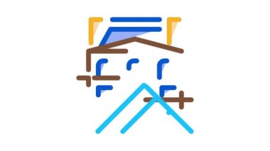 Fransız Louvre Simgesi Canlandırması