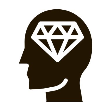 Elmas Adam Şapka sembol vektörü. Elmas adam şapkası işareti. izole edilmiş sembol çizimi