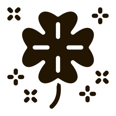 Yonca Simgesi Vektör Kabartması