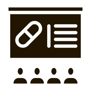 Haplar Kara Tahta Simge Vektör Kabartma