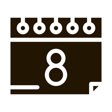 Kadın Günü Simge Vektör Çizimi