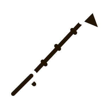 Bayrak Simgesi Vektör Kabartması Gösteriliyor