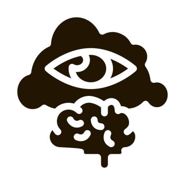 Kişisel Farkındalık Simgesi Vektör Çizimi