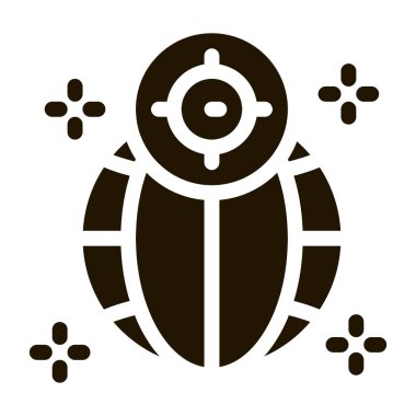 Gezinti hedef simgesi Vektör Kabartması