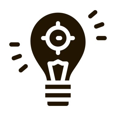 Doğal açıklık simgesi Vektör Kabartması