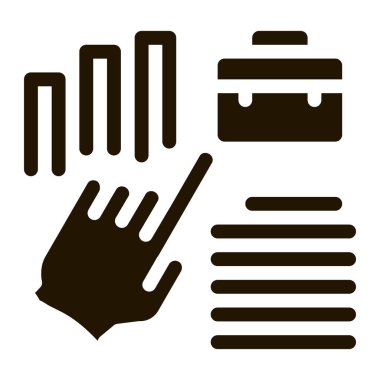 Artan verimlilik simgesi Vektör Kabartması