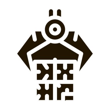 Endüstriyel vinç ikonu Vektör Çizimi