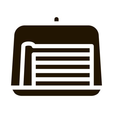 kek dilimi simgesi Vektör Kabartması