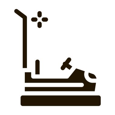 çarpışan araba simgesi Vektör Kabartması