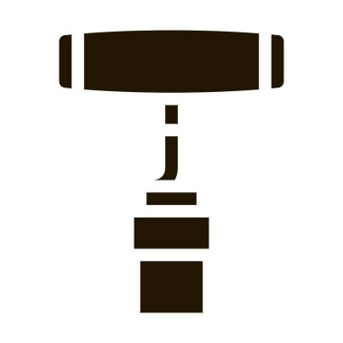 Açılış simgesi Vektör Kabartması için tirbuşon