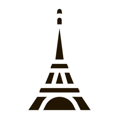 Eyfel kulesi simgesi Vektör Kabartması