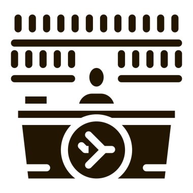 gümrüksüz sayaç simgesi Vektör Görünümü