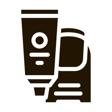 tırnak suyu yüzde ikon Vektör Kabartma