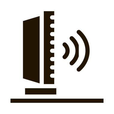 radyo ses simgesi Vektör Kabartması