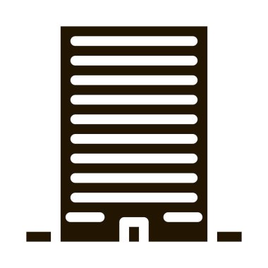 akyscraper aperatifleri simgesi Vektör Çizimi