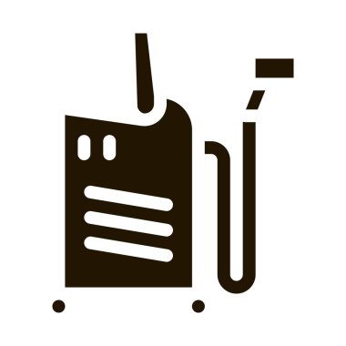 tüy ayıklama simgesi Vektör Kabartması için elektronik ekipman