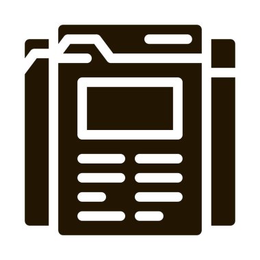 Web sitesi proje simgesi Vektör Kabartması 'nın farklı sayfaları