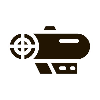 fan elektronik ekipman simgesi Vektör Kabartma