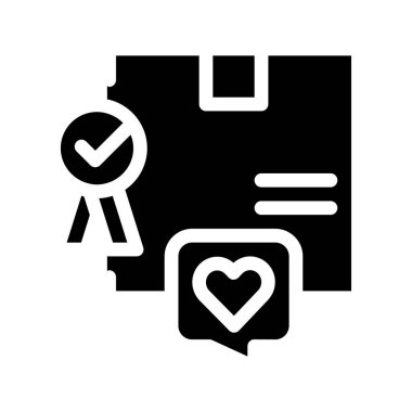 en iyi ürün satın alınan istemci simgesi vektör çizimi