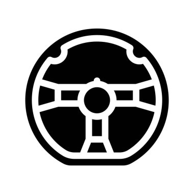 Direksiyon simgesi vektör çizimi