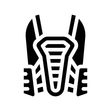 sürücü koruyucu ekipman simgesi vektör çizimi