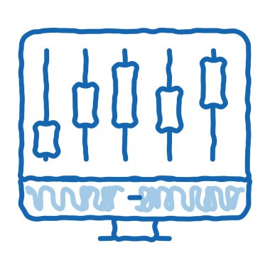 bilgisayar devresi satış simgesi vektör illüstrasyonuName