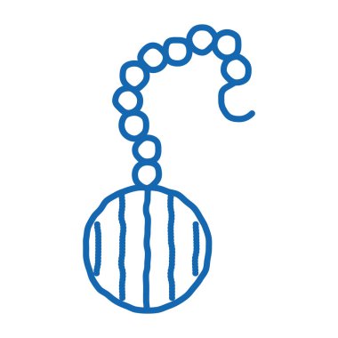 Çay karalama simgesini filtrelemek için el çizimi illüstrasyonuName